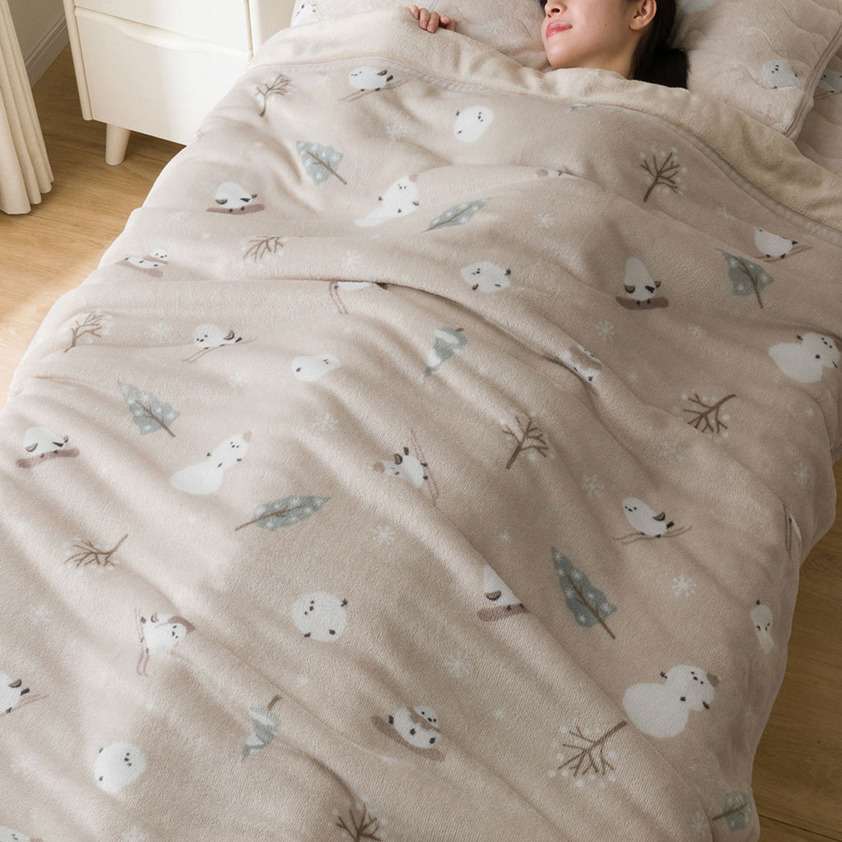 【家居】毛氈/床墊/枕墊 吸濕發熱 小肥啾 A25