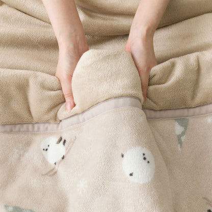 【家居】毛氈/床墊/枕墊 吸濕發熱 小肥啾 A25