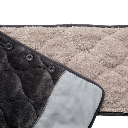 【家居】超吸濕發熱頸部腰部保暖氈DGY