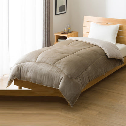 【家居】兩面可用吸濕發熱法蘭絨被 BE