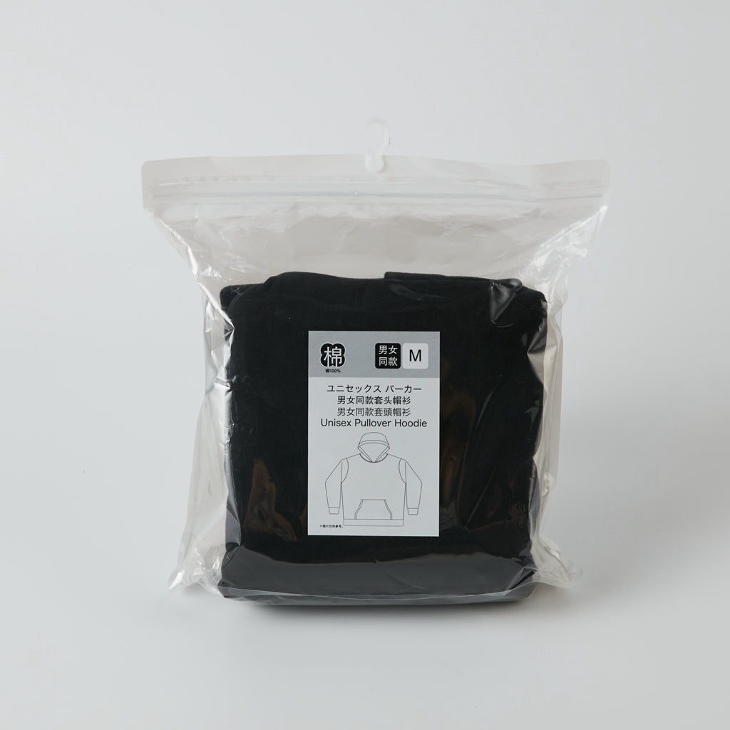 【家居】男女同款 連帽衫 BK