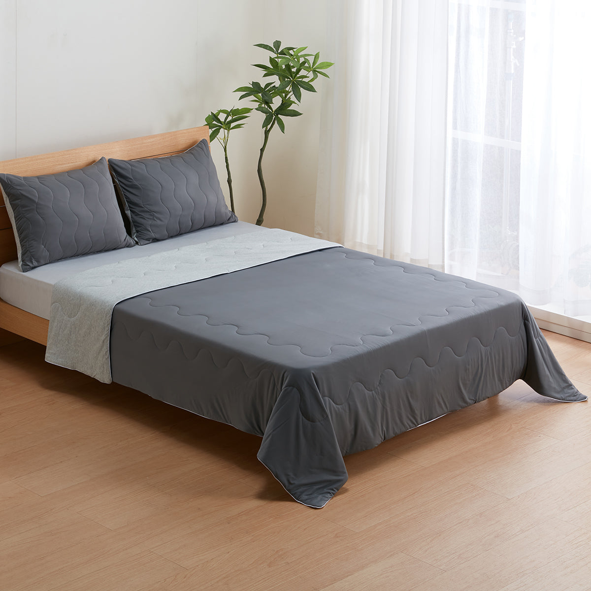 【家居】寢裝 棉花糖舒柔薄被/枕套