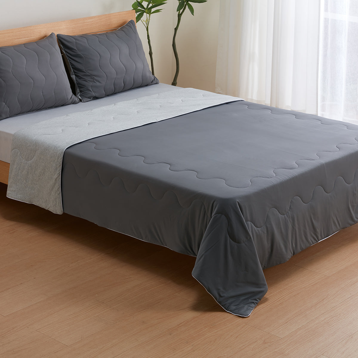 【家居】寢裝 棉花糖舒柔薄被/枕套