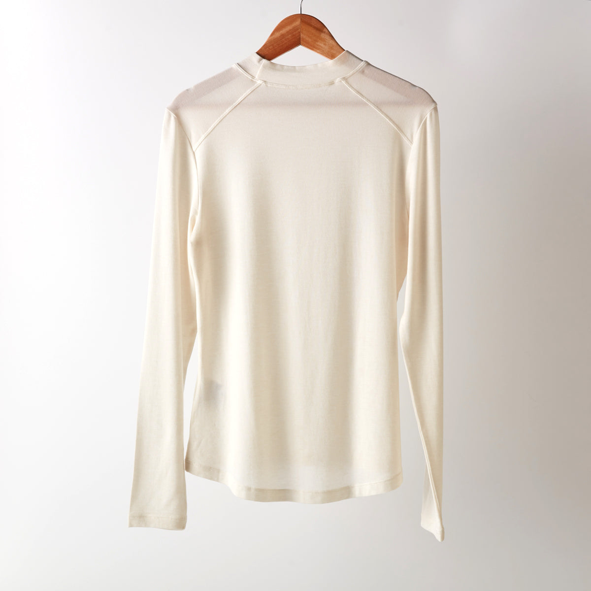 【家居】羊毛混打底 立領 WH