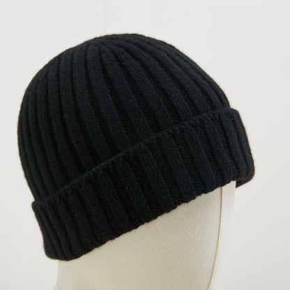 【家居】羊毛保暖帽 黑色