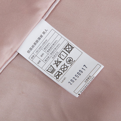 【家居】仿真絲親膚薄被