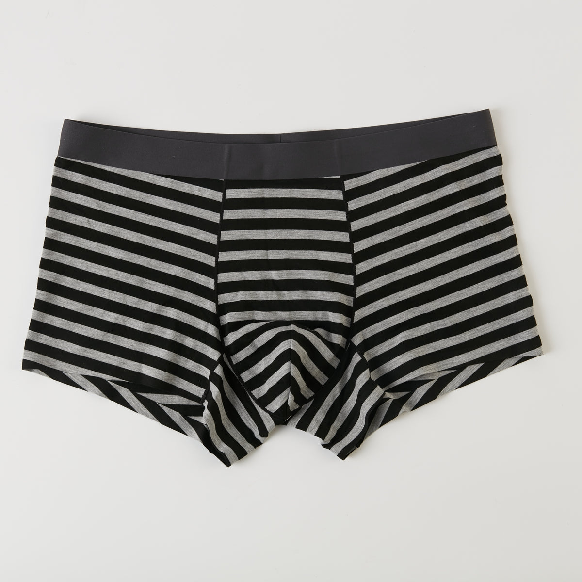 【家居】男士内褲 莫代爾橫條BK