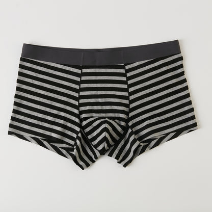 【家居】男士内褲 莫代爾橫條BK
