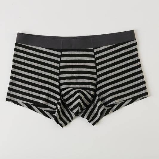 【家居】男士内褲 莫代爾橫條BK