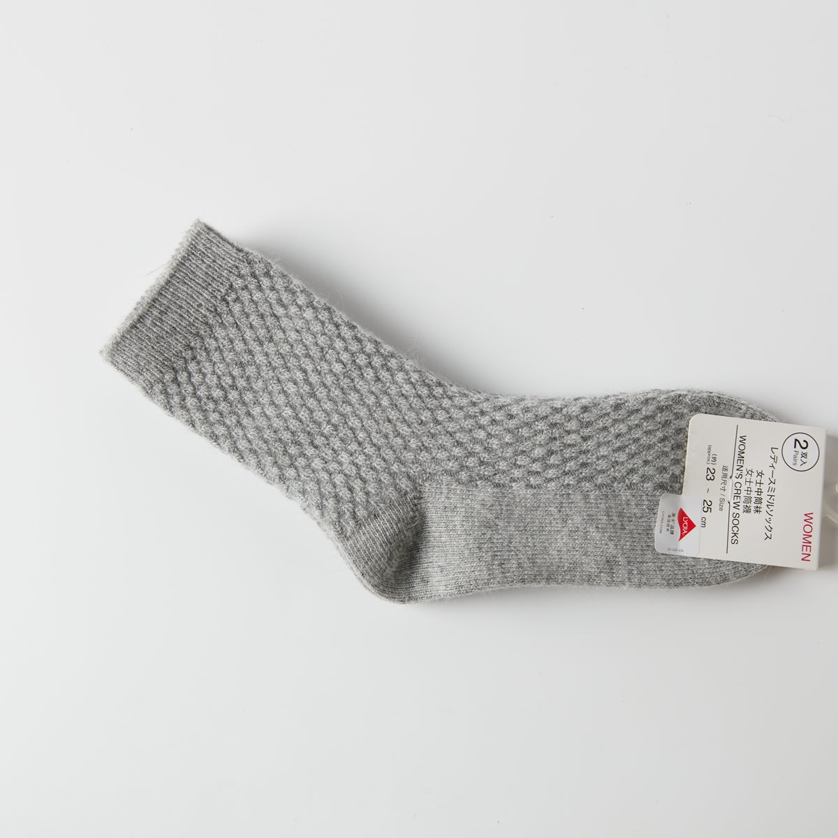 【家居】女士中筒保暖襪 兩雙