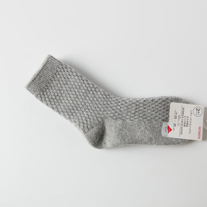 【家居】女士中筒保暖襪 兩雙