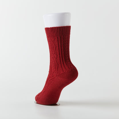 【家居】女士中筒羊毛混襪 兩雙