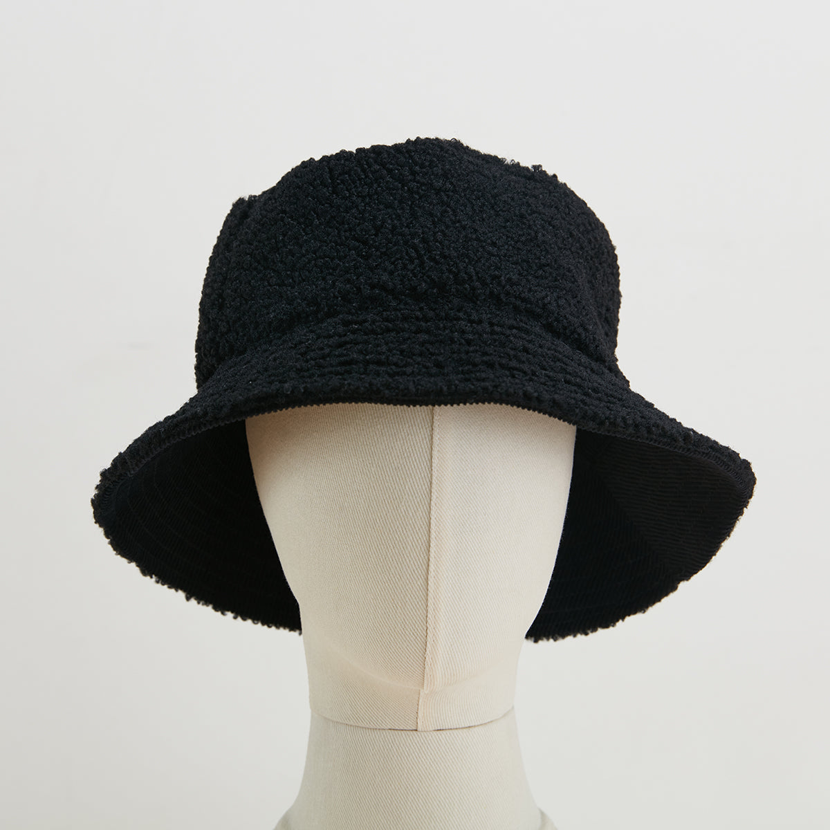 【家居】雙面漁夫帽 黑色