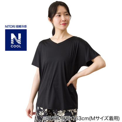 【家居】女士 強冷感蝙蝠袖T恤