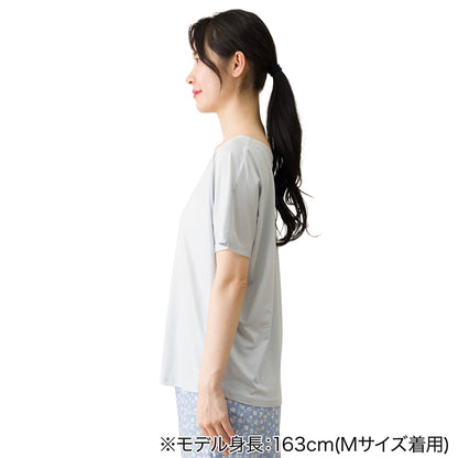 【家居】女士 強冷感蝙蝠袖T恤