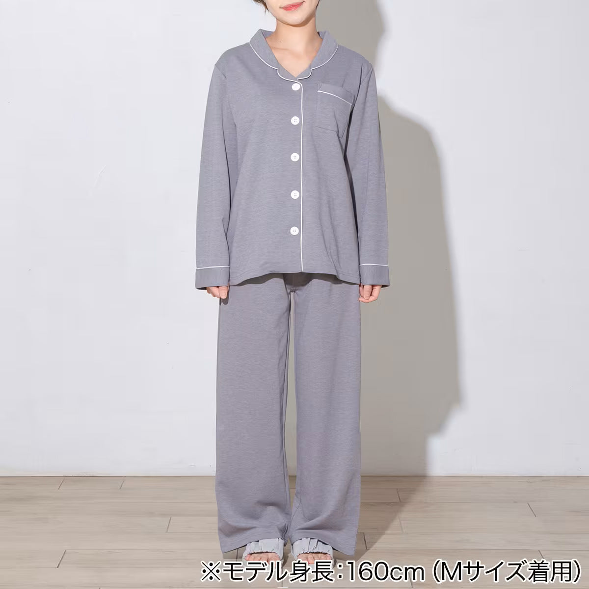 【家居】女士翻領睡衣套裝