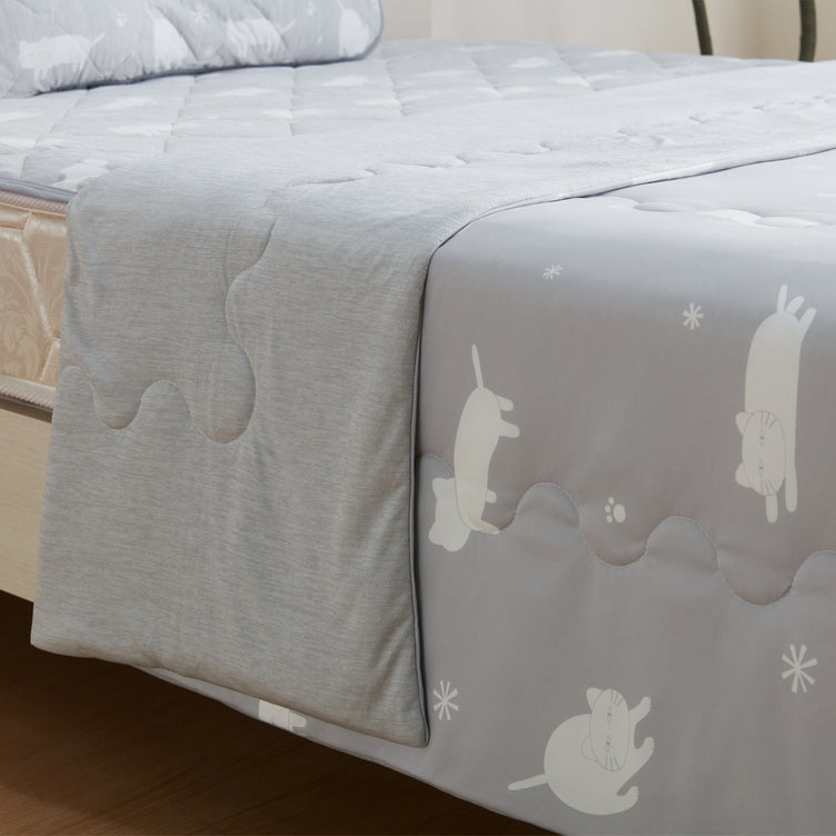 【家居】強冷感 S26 貓咪系列 床墊/枕墊/薄被/毛巾被