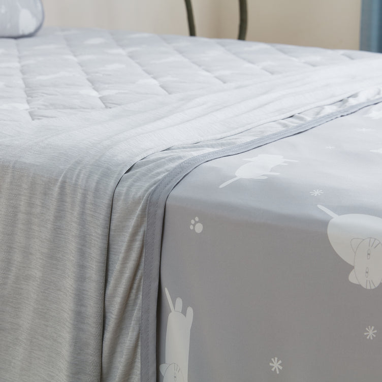 【家居】強冷感 S26 貓咪系列 床墊/枕墊/薄被/毛巾被