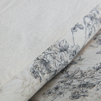 【家居】被套 棉麻混 素染