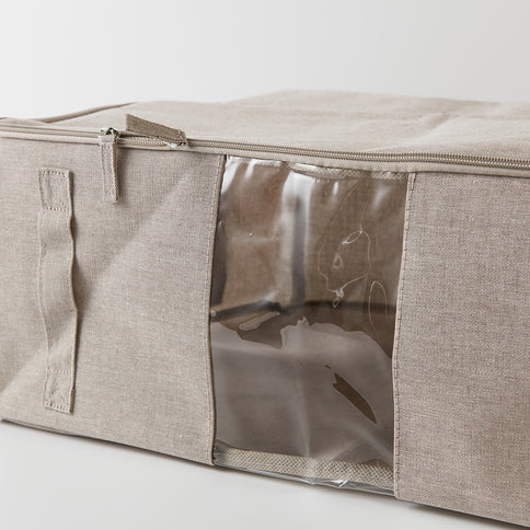 【家居】可摺疊衣服被子兩用視窗收納箱5240