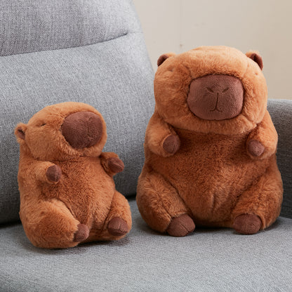 【家居】毛絨公仔 Capybara趴趴水豚