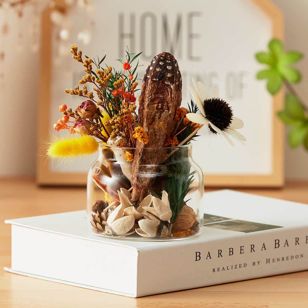 【家居】DIY香薰乾花