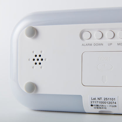 【家居】LED無線充電夜燈款電子鐘 GY 25WC
