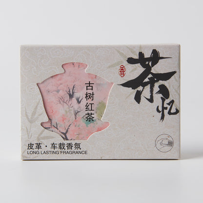 【家居】皮革車載香薰 茶憶 3片裝