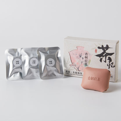 【家居】皮革車載香薰 茶憶 3片裝