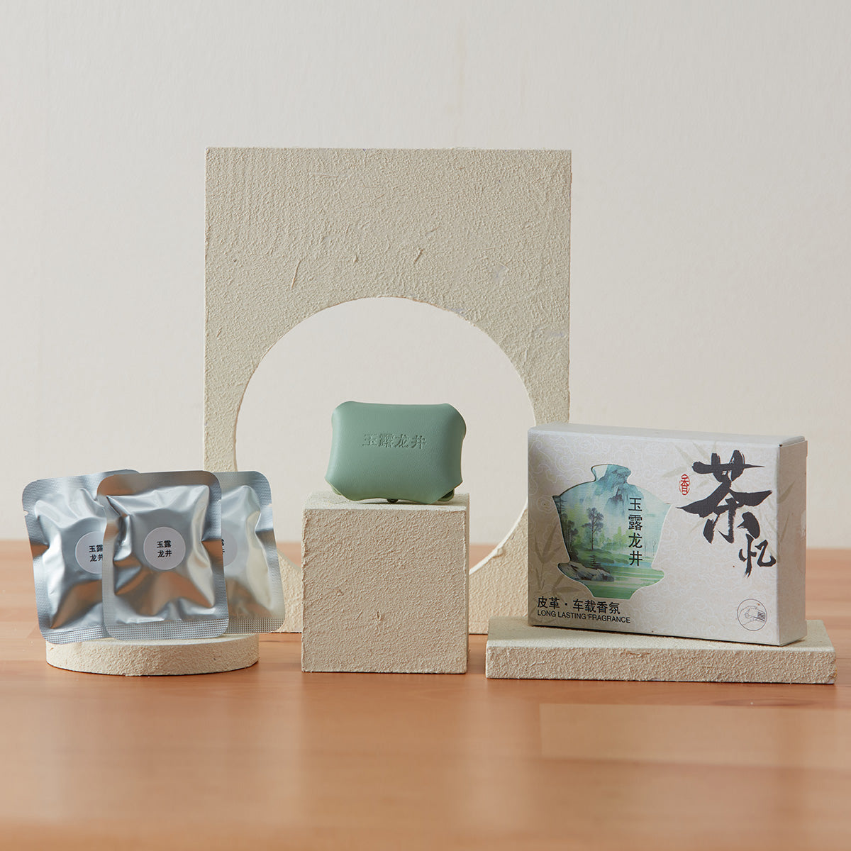 【家居】皮革車載香薰 茶憶 3片裝