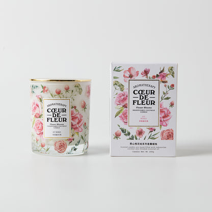 【家居】花繪系列香薰蠟燭 200g