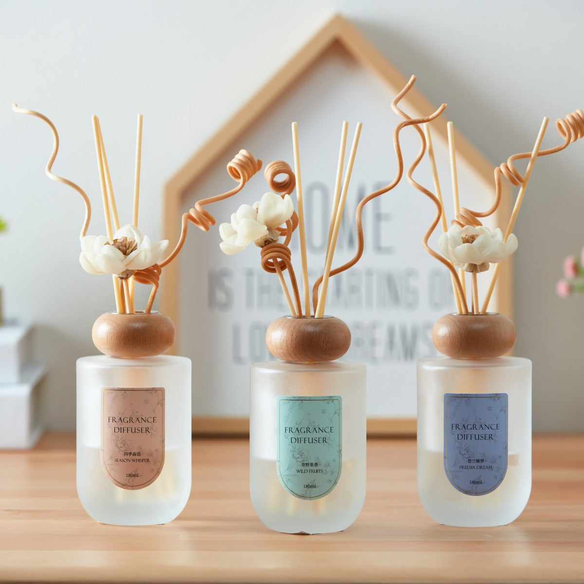【家居】香薰180ml/香氛噴霧30ml Flora
