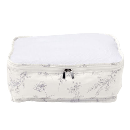 【家居】旅行用收納袋Flora BW 單層