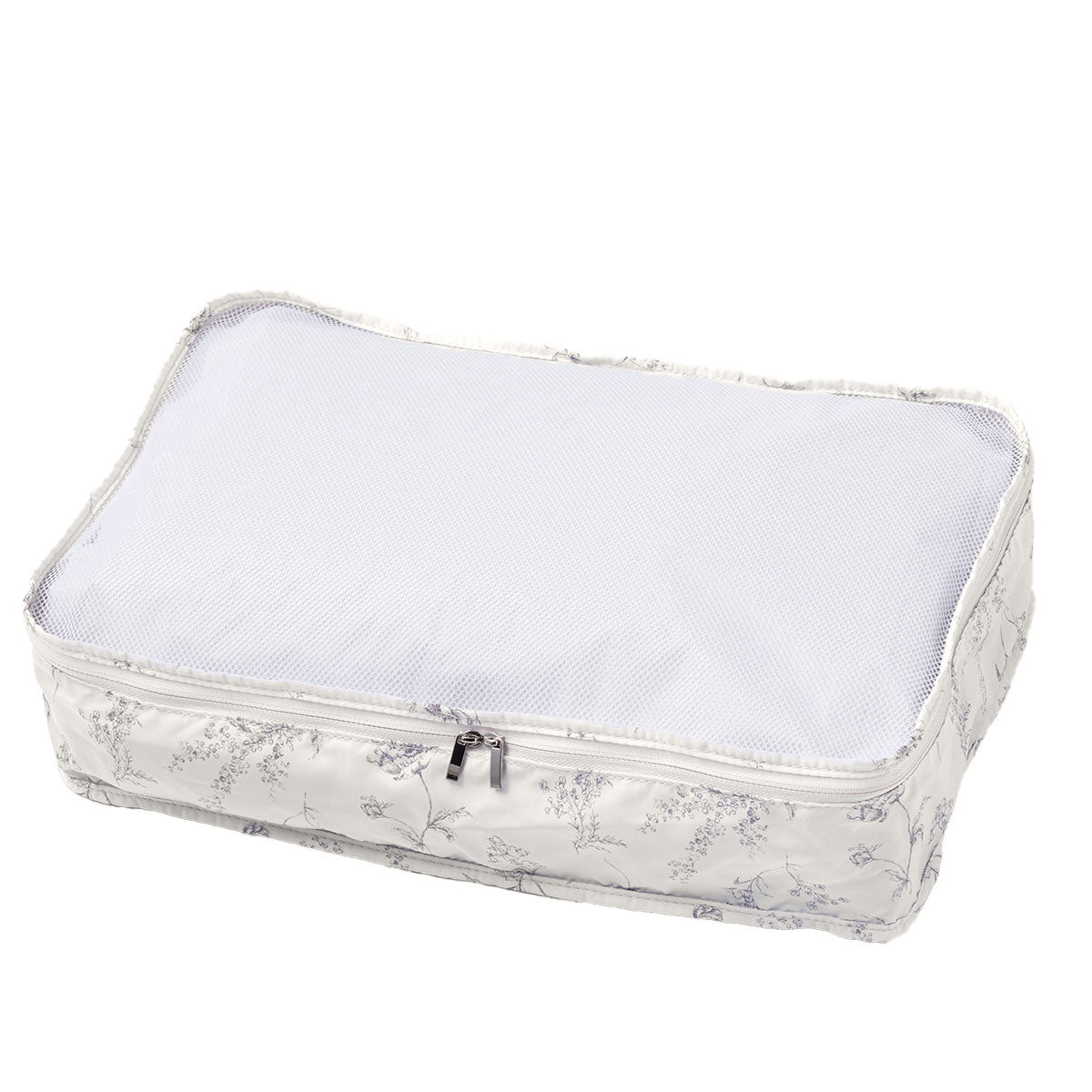 【家居】旅行用收納袋Flora BW 單層