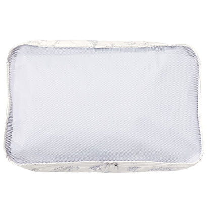 【家居】旅行用收納袋Flora BW 單層