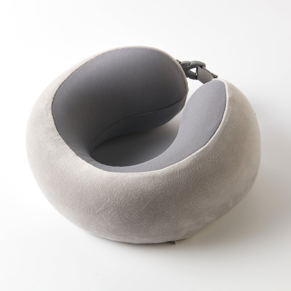 【家居】U型低反彈頸部靠枕 灰色