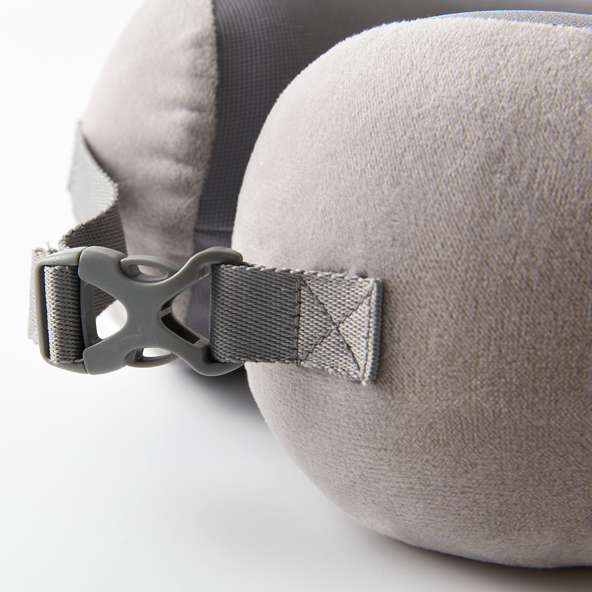 【家居】U型低反彈頸部靠枕 灰色