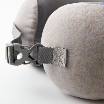 【家居】U型低反彈頸部靠枕 灰色