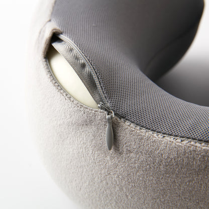 【家居】U型低反彈頸部靠枕 灰色