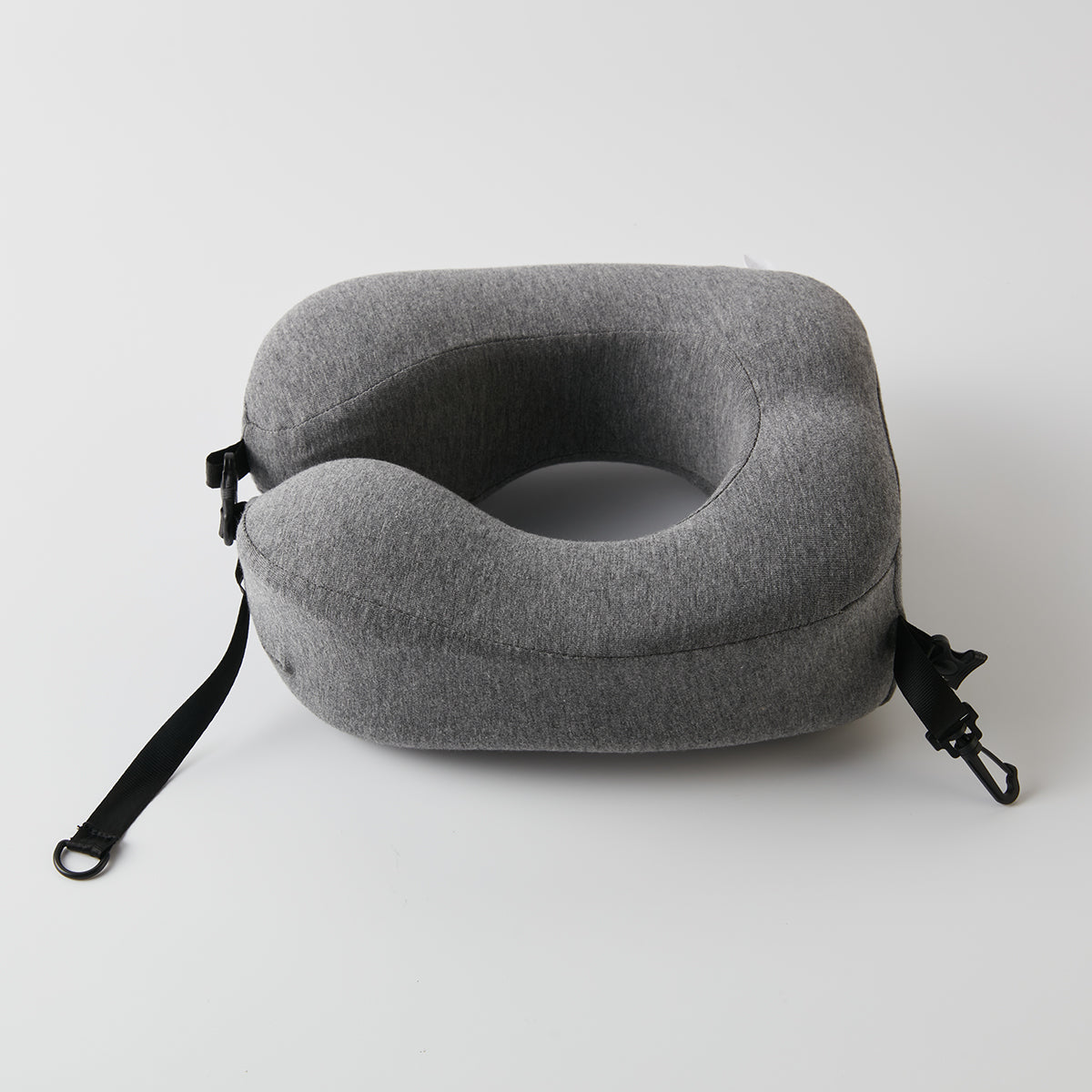 【家居】U型低反彈頸部靠枕 灰色