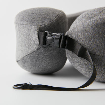 【家居】U型低反彈頸部靠枕 灰色