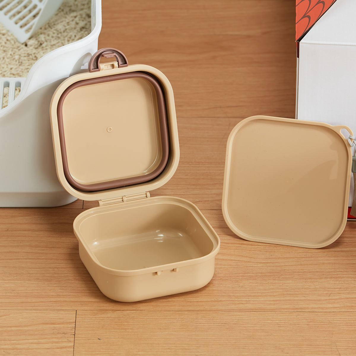 【家居】戶外摺疊多用碗 小號