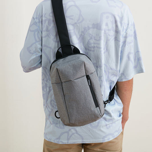 【家居】防潑水掛肩袋/斜孭袋  灰色