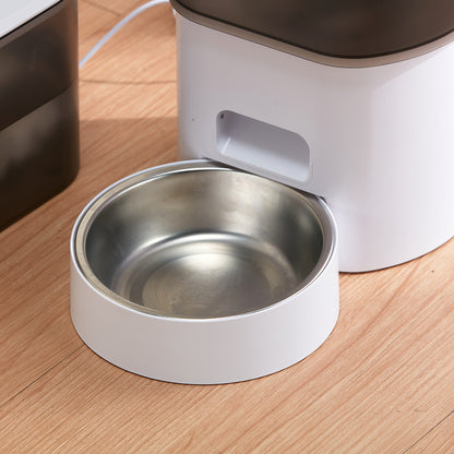 【家居】寵物自動餵食餵水器套裝USB款