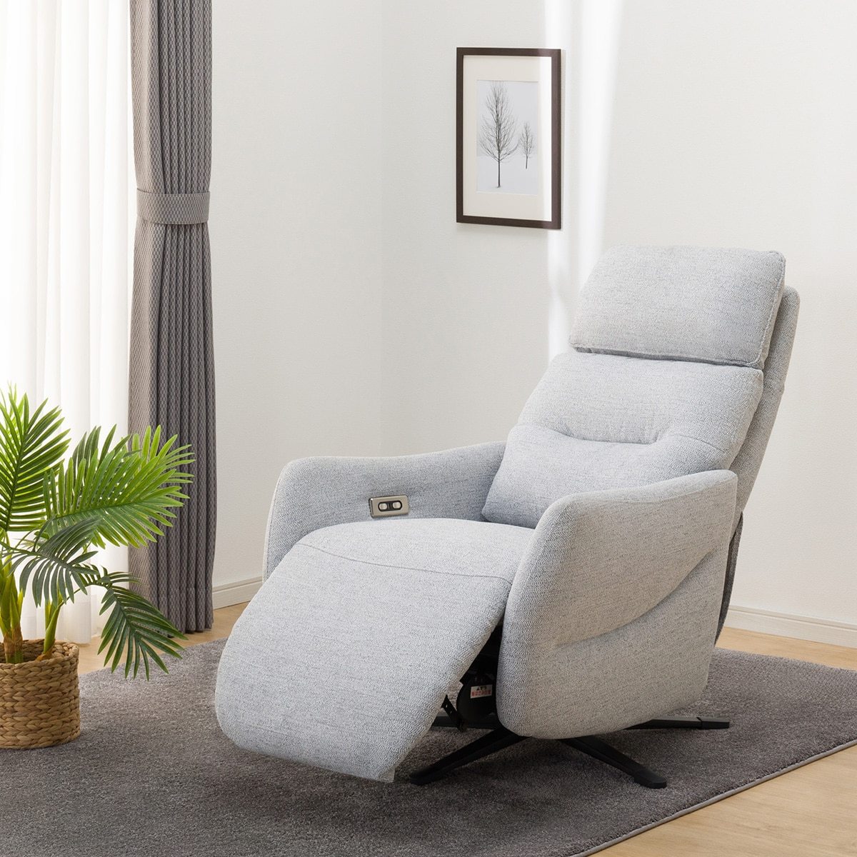 【傢俱】雙電機電動休閒椅LE01-2 HK布