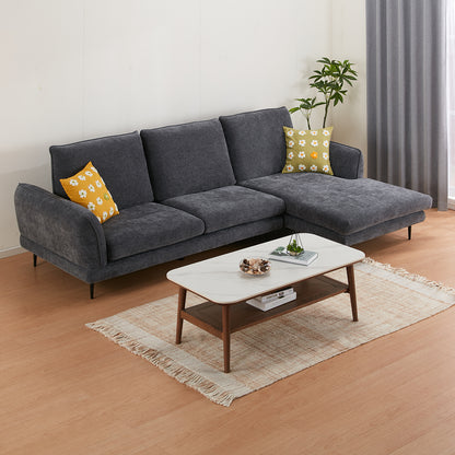 【傢俱】滑背布梳化 RS01 灰色