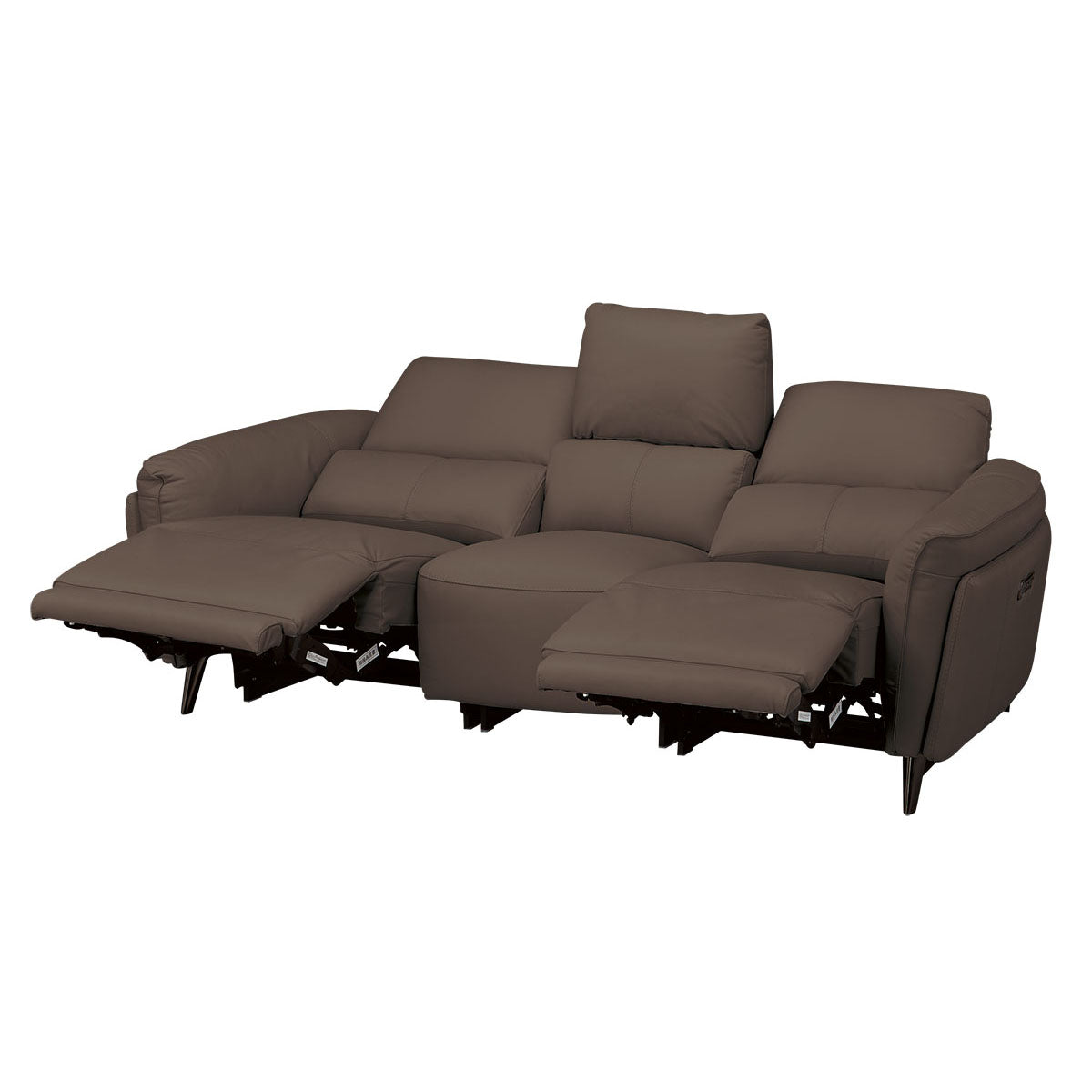 【傢俱】雙電機2位/3位/3.5位/4位電動梳化LS02 NW牛皮