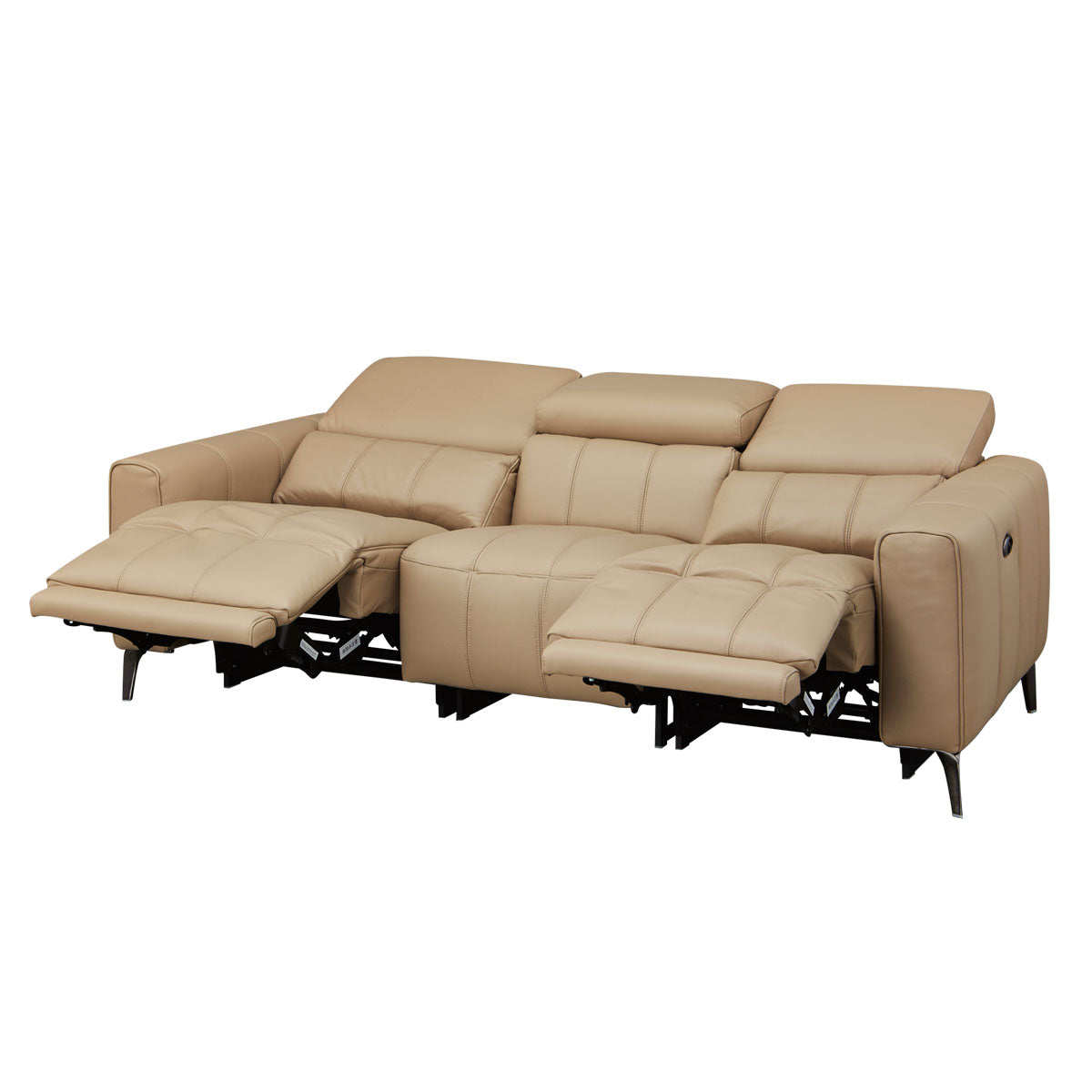 【傢俱】雙電機2位/3位/3.5位/4位電動梳化LS05 NW牛皮