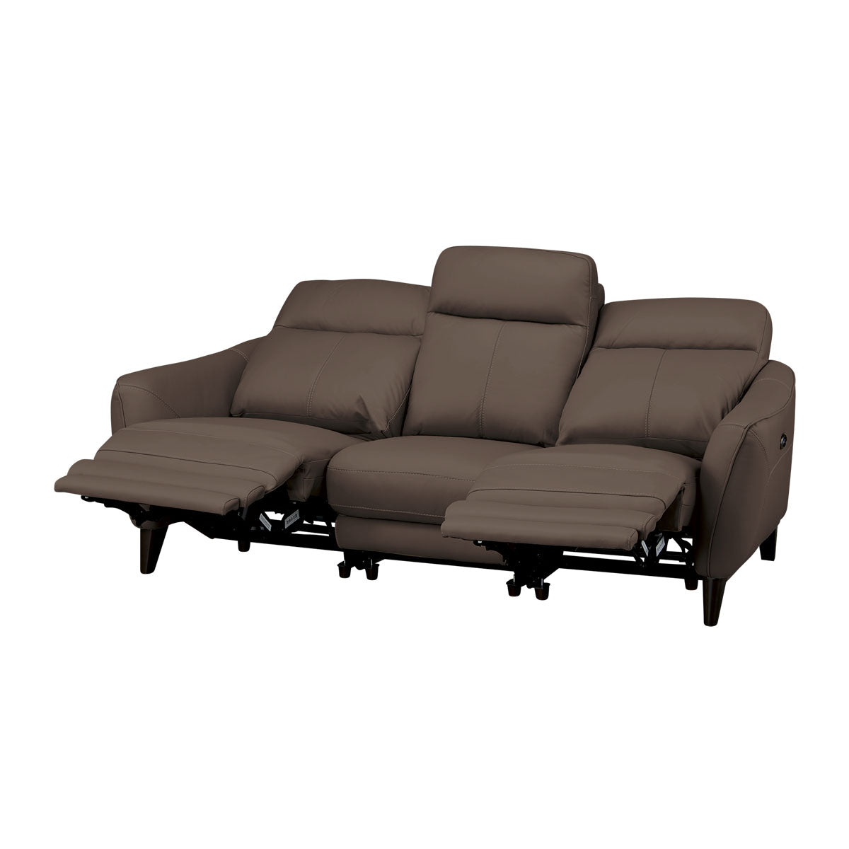 【傢俱】雙電機2位/3位/3.5位/4位電動梳化LS06 NW牛皮