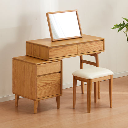 【傢俱】梳妝檯鬥櫃一體化妝檯 宜木WP01